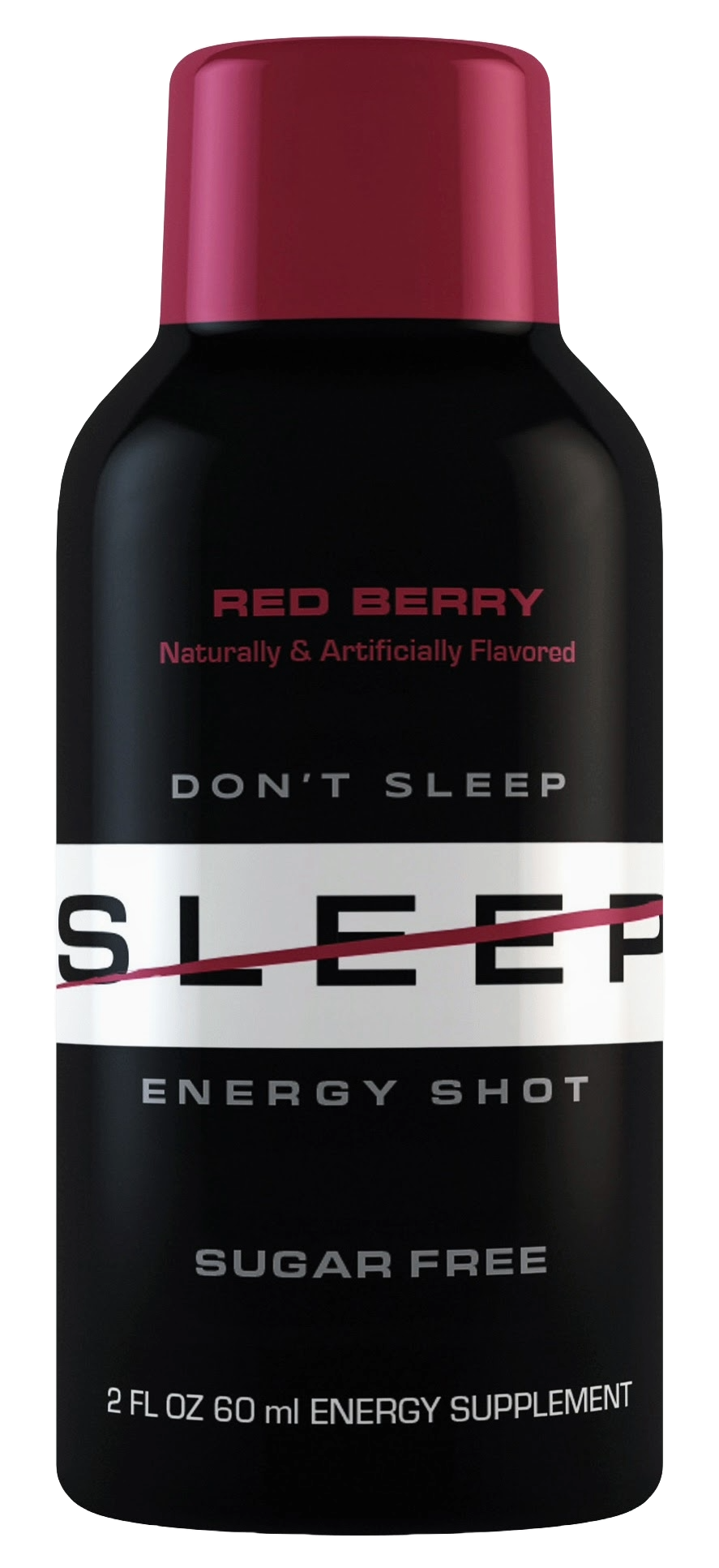 Don't Sleep Energy Shot - Red Berry (6 Pack)